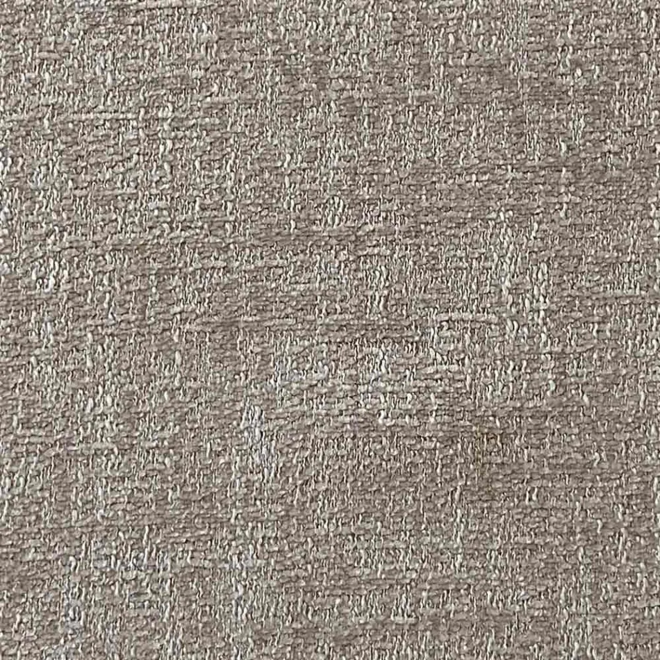 Puf osman i rrumbullakët për dhomën e ndenjes në chenille me ngjyra 3 përmasa - Evelyne Viadurini