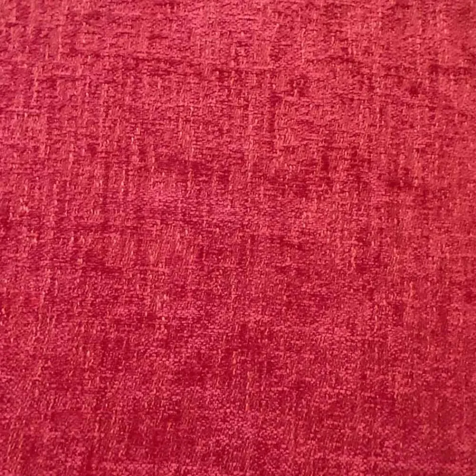 Puf osman i rrumbullakët për dhomën e ndenjes në chenille me ngjyra 3 përmasa - Evelyne Viadurini