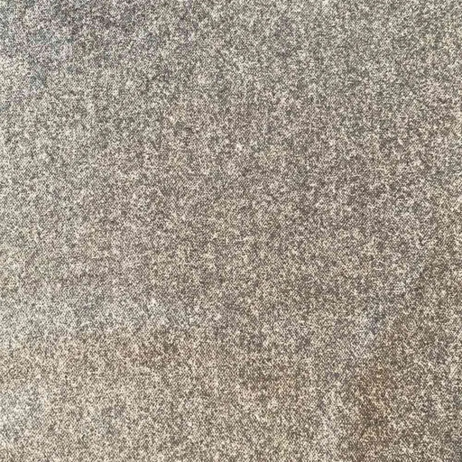 Puf osman i rrumbullakët për dhomën e ndenjes në chenille me ngjyra 3 përmasa - Evelyne Viadurini