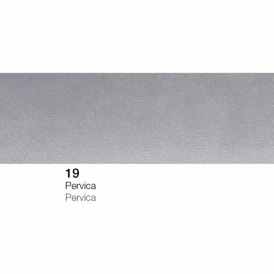 Mbështetëse për këmbët Sheshi Pouf i mbushur dhe i mbuluar me pëlhurë të bërë në Itali - Marli Viadurini