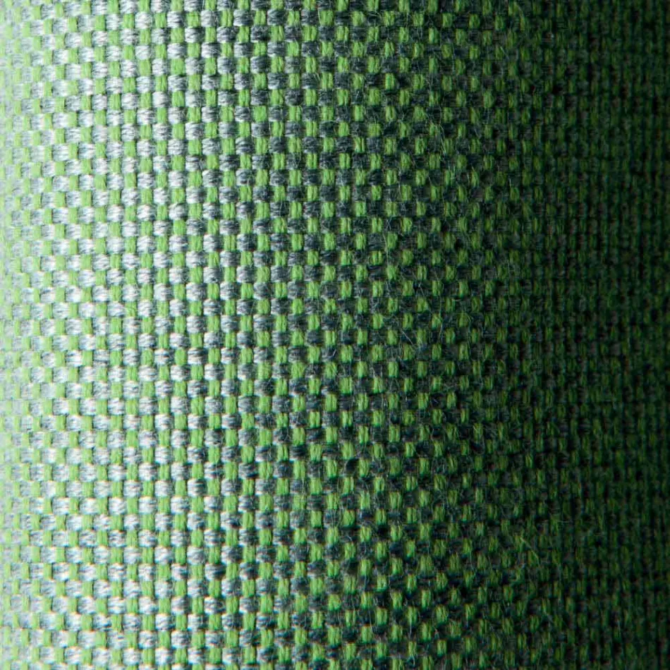 Pouf Design Outdoor Square në Metal dhe Pëlhura Made in Italy - Selia Viadurini