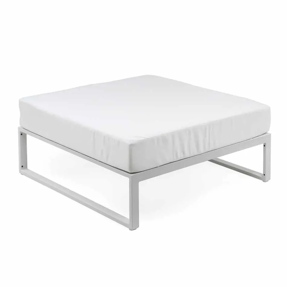 Sheshi Pouf për Aluminiumin e Brendshëm 3 Përfundon Dizajni Luksoz - Julie Viadurini