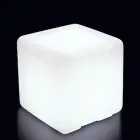 Tavolinë kafeje Pouf Garden me polietileni me ngjyra Prodhuar në Itali - Ngjyra Viadurini