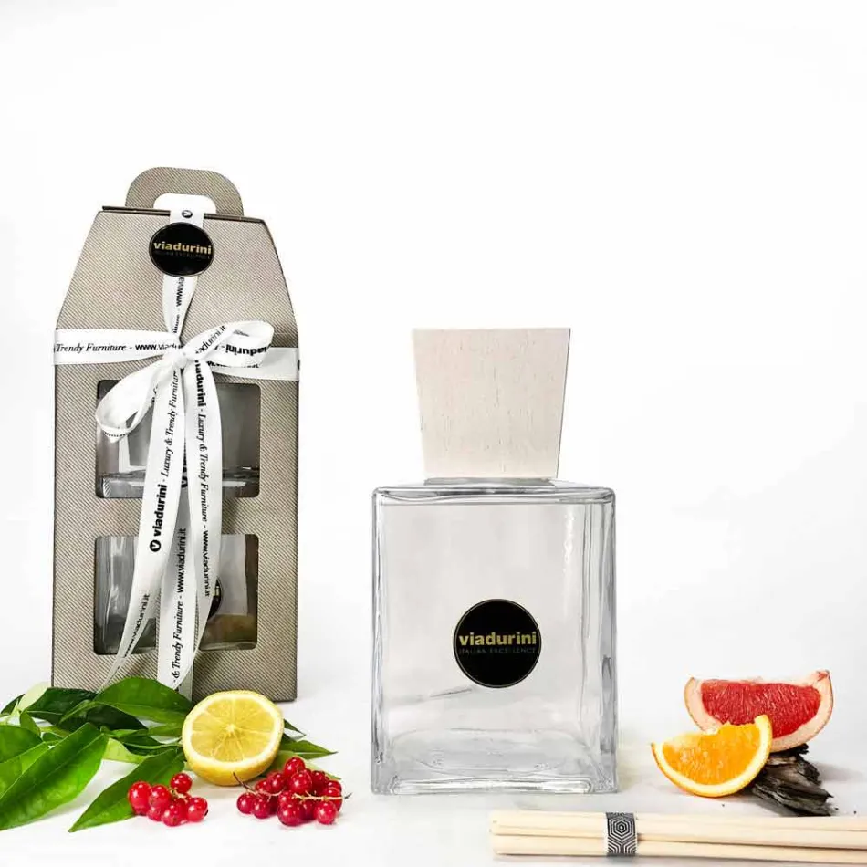 Aromë shtëpiake pambuk dhe kërp 2,5 Lt me shkopinj - Acquadipositano Viadurini