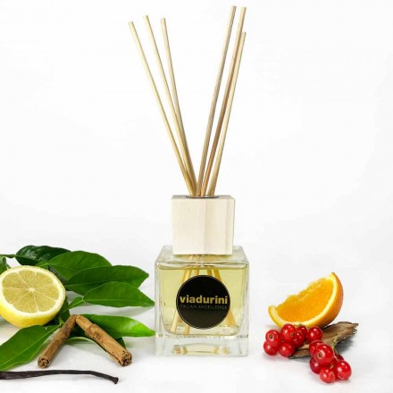 Mandarin dhe Cinnamon Room aromë 200 ml me shkopinj - Lamaddalena Viadurini