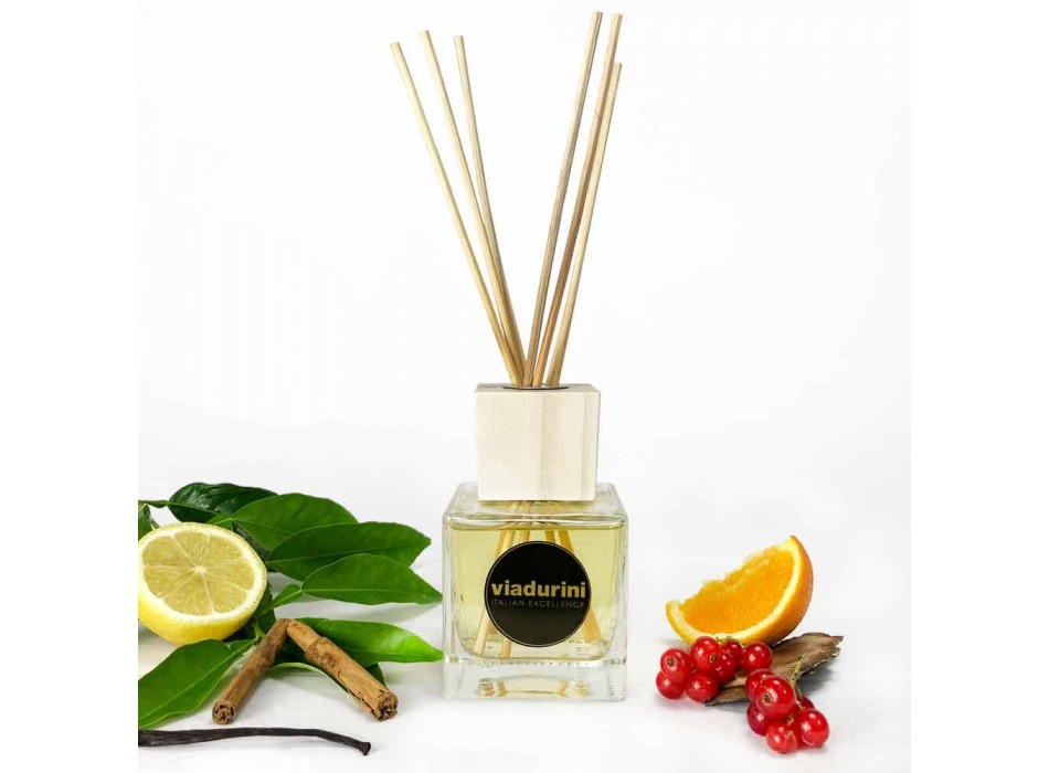 Mandarin dhe Cinnamon Room aromë 200 ml me shkopinj - Lamaddalena Viadurini