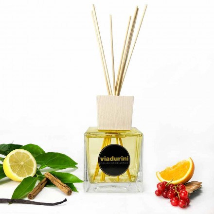 Mandarin dhe Cinnamon Room aromë 500 ml me shkopinj - Lamaddalena Viadurini