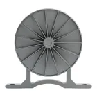 Dritë ndriçimi i jashtëm 5W me veshje gri alumini - Dayane Viadurini