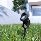 Projektor LED Spotlight i futur në Alumin Matt të Zi 4 Copë - Obrina Viadurini