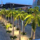 Spotlight i rrumbullakët me LED jashtë në çelik inox - Dakota Viadurini