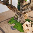 Drita e jashtme LED 9W me veshje të zezë Matt prej alumini - Tudor Viadurini