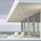 Dritë tavani Led e rregullueshme në alumin e bardhë ose të zezë - pikë Viadurini