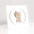 Foto e vogël që përshkruan Kupën e Kungimit të Gdhendur me lazer, Made in Italy - Philippe Viadurini