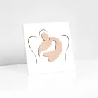 Foto e vogël që përshkruan Sweet Embrace Laser Engraved Made in Italy - Angelica Viadurini