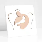 Foto e vogël që përshkruan Sweet Embrace Laser Engraved Made in Italy - Angelica Viadurini