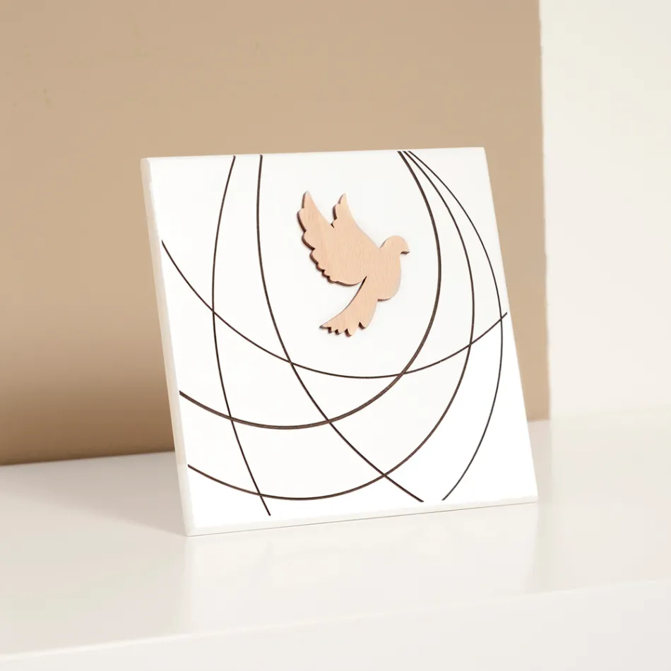 Foto e gdhendur me lazer që përshkruan konfirmimin e shenjtë Prodhuar në Itali - Mumbi Viadurini