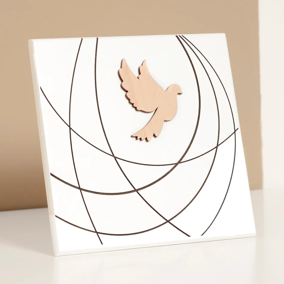 Foto e gdhendur me lazer që përshkruan konfirmimin e shenjtë Prodhuar në Itali - Mumbi Viadurini