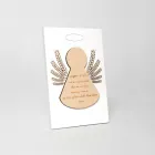 Foto e vogël që përshkruan një engjëll të vogël me kallinj të prodhuar në Itali - Greta Viadurini