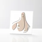 Foto me skenën e shenjtë Shfaqja e Engjëllit te Madonna Prodhuar në Itali - Babuska Viadurini