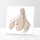 Foto me skenën e shenjtë Shfaqja e Engjëllit te Madonna Prodhuar në Itali - Babuska Viadurini