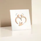 Foto e Familjes së Shenjtë me Gdhendje me Laser Prodhuar në Itali - Zuleika Viadurini