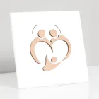 Foto e Familjes së Shenjtë me Gdhendje me Laser Prodhuar në Itali - Zuleika Viadurini