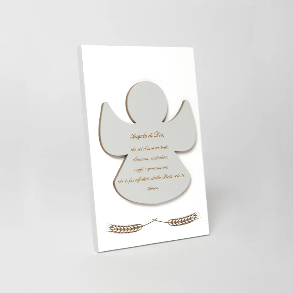 Fotografia e gdhendur me lazer e një engjëlli të bekuar të bërë në Itali - Alain Viadurini