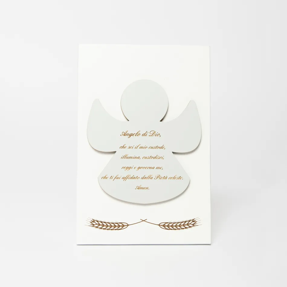 Fotografia e gdhendur me lazer e një engjëlli të bekuar të bërë në Itali - Alain Viadurini