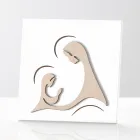 Foto që përshkruan shfaqjen e kryeengjëllit te Madonna e bërë në Itali - Abu Viadurini