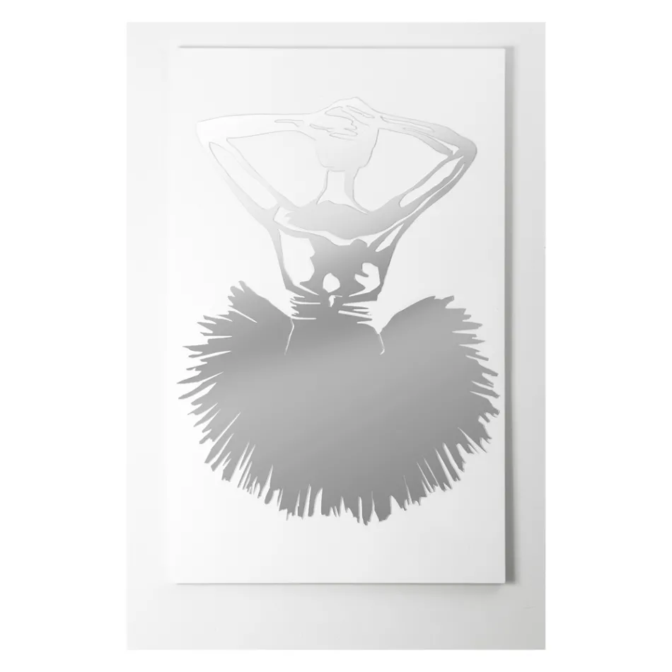 Pikturë me Zbukurim Pasqyre të Balerit Made in Italy - Evie Viadurini