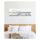 Pikturë me forma abstrakte Made with Laser Made in Italy - Grace Viadurini