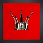 Piktura moderne e murit në dru dhe rrëshirë e prodhuar në Itali - Corona Viadurini