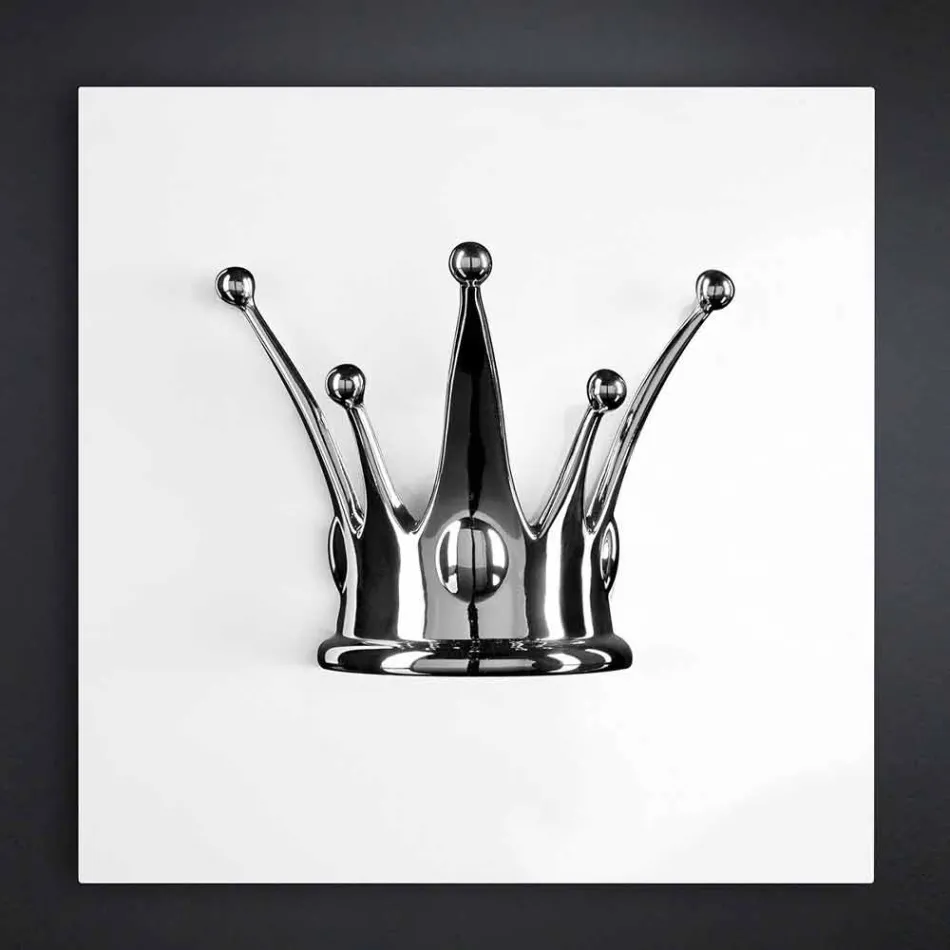 Piktura moderne e murit në dru dhe rrëshirë e prodhuar në Itali - Corona Viadurini