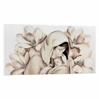 Paneli modern i dizajnit në lehtësim në kanavacë të bërë në Itali Sole Viadurini