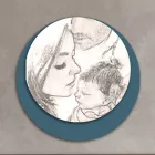 Foto druri me printim të një familjeje të bashkuar Made in Italy - Canada Viadurini