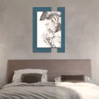 Foto druri me stampim të burrit me fëmijë Prodhuar në Itali - Kosovë Viadurini