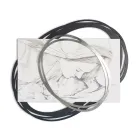 Fotografi e gdhendur me lazer me puthjen e Marisë për Jezusin Prodhuar në Itali - Sylvie Viadurini