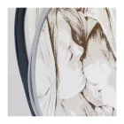 Fotografi e gdhendur me lazer me puthjen e Marisë për Jezusin Prodhuar në Itali - Sylvie Viadurini