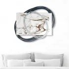 Fotografi e gdhendur me lazer me puthjen e Marisë për Jezusin Prodhuar në Itali - Sylvie Viadurini