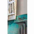 Piktura moderne me kanavacë taupe dhe tetë elementë tekstural Andrew Viadurini