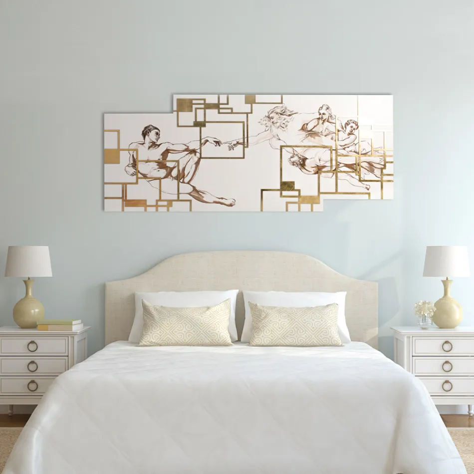 Foto e bërë me lazer që përshkruan krijimin e krijuar në Itali - Pirucchio Viadurini