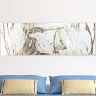 Pikturë drejtkëndore e bërë me lazer me perëndeshë dhe fëmijë Made in Italy - Nagi Viadurini