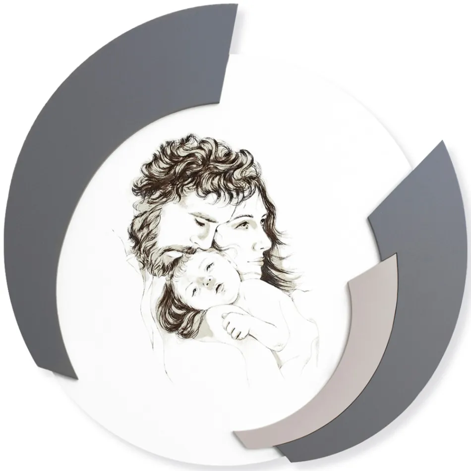 Foto e rrumbullakët Made in Laser of the Made in Italy Family - Margherita Viadurini