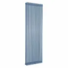 Radiator mur hidraulik prej çeliku me ngjyrë të dyfishtë me dizajn 1296 W - Kanarinë Viadurini