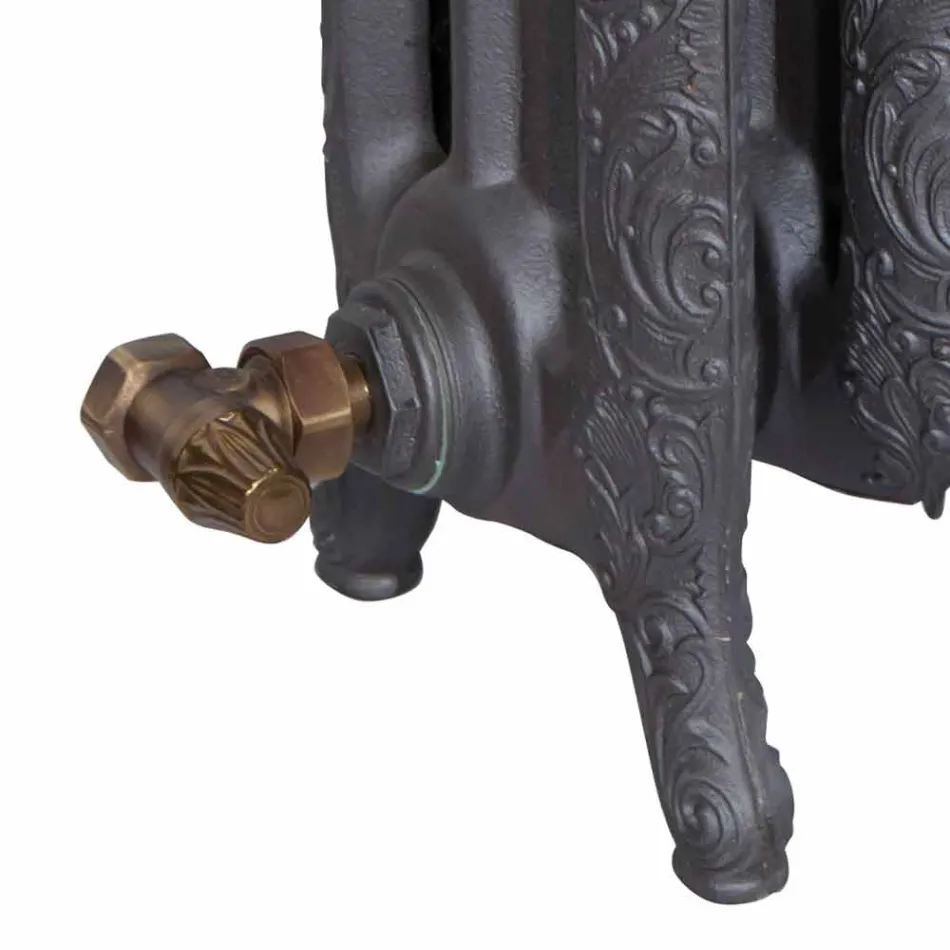 Dizajnoni Radiatorin 7 Elemente të Dekoruar në Gize nga Toka deri në 1062 W - Barok Viadurini