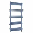 Dizajn modern vertikal i murit Radiator elektrik deri në 700 Watt - Raft Viadurini