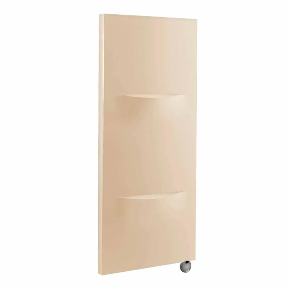 Radiatori vertikal elektrik në modelin modern të çelikut deri në 1000 W - Prerje Viadurini