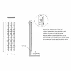 Dizajn Modern Radiator Muri Hidraulik Çeliku deri në 1003 Watt - Gurë Viadurini