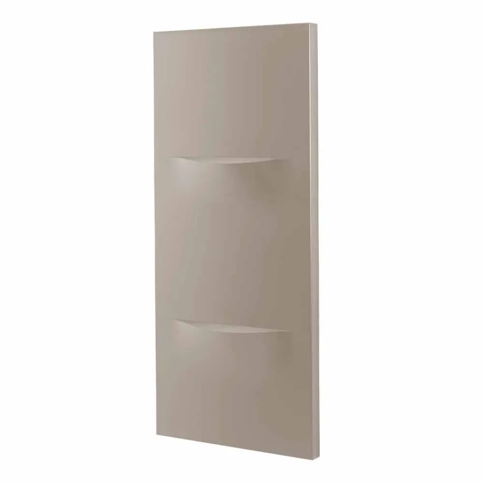 Radiatori vertikal hidraulik me dizajn modern çeliku deri në 850 W - Prerje Viadurini