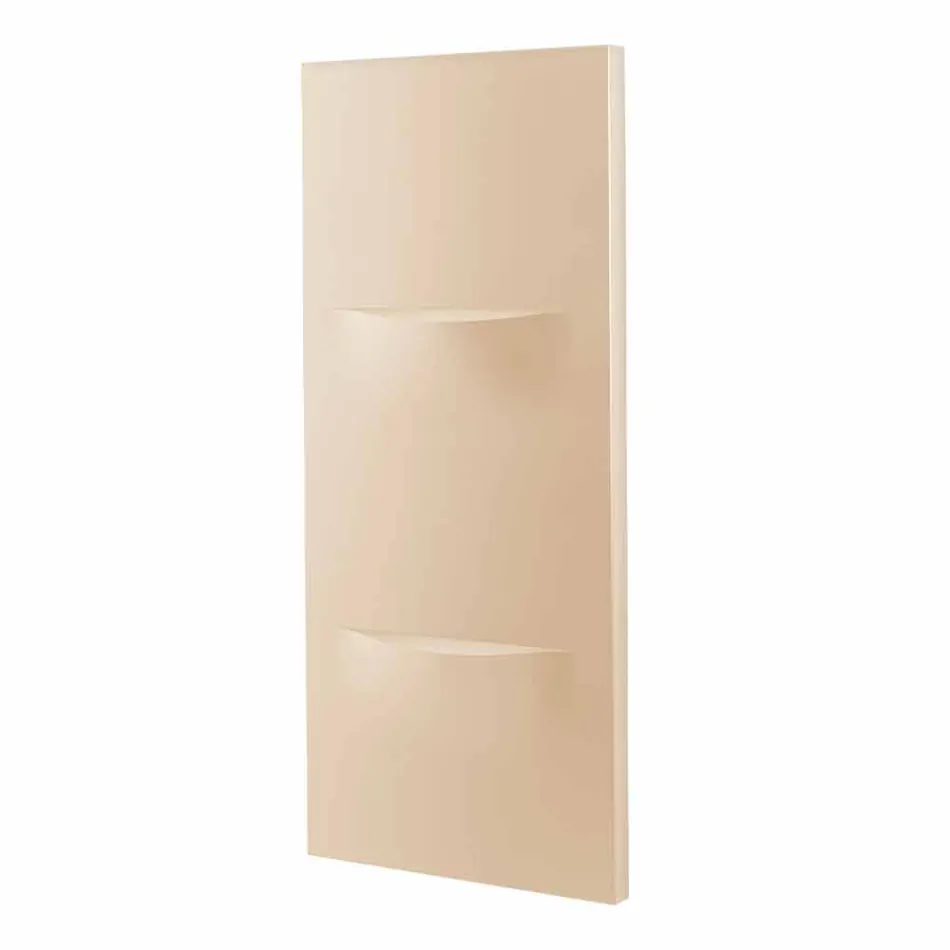 Radiatori vertikal hidraulik me dizajn modern çeliku deri në 850 W - Prerje Viadurini